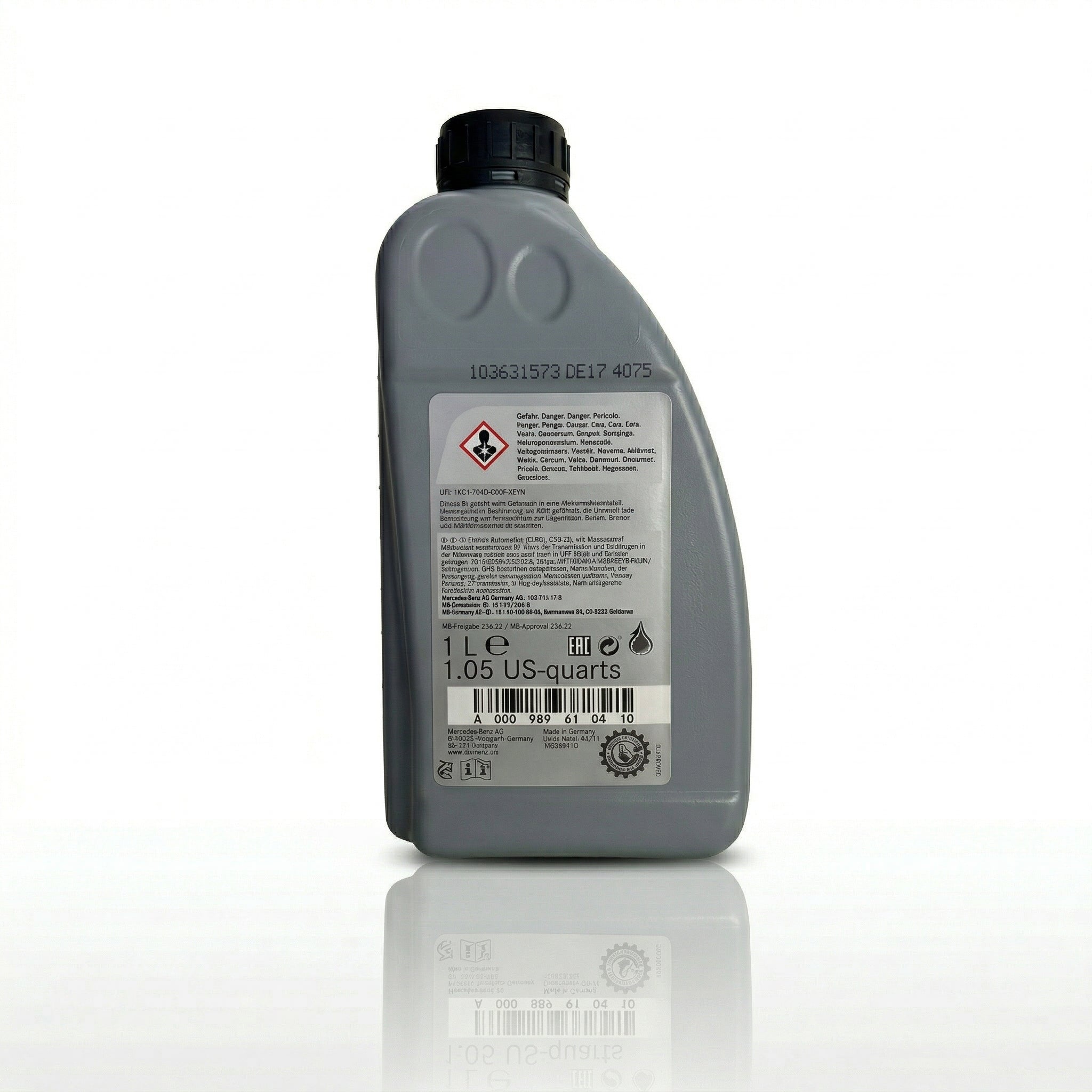 Mercedes-Benz Getriebeöl ATF MB 236.22 – 1 L Flasche