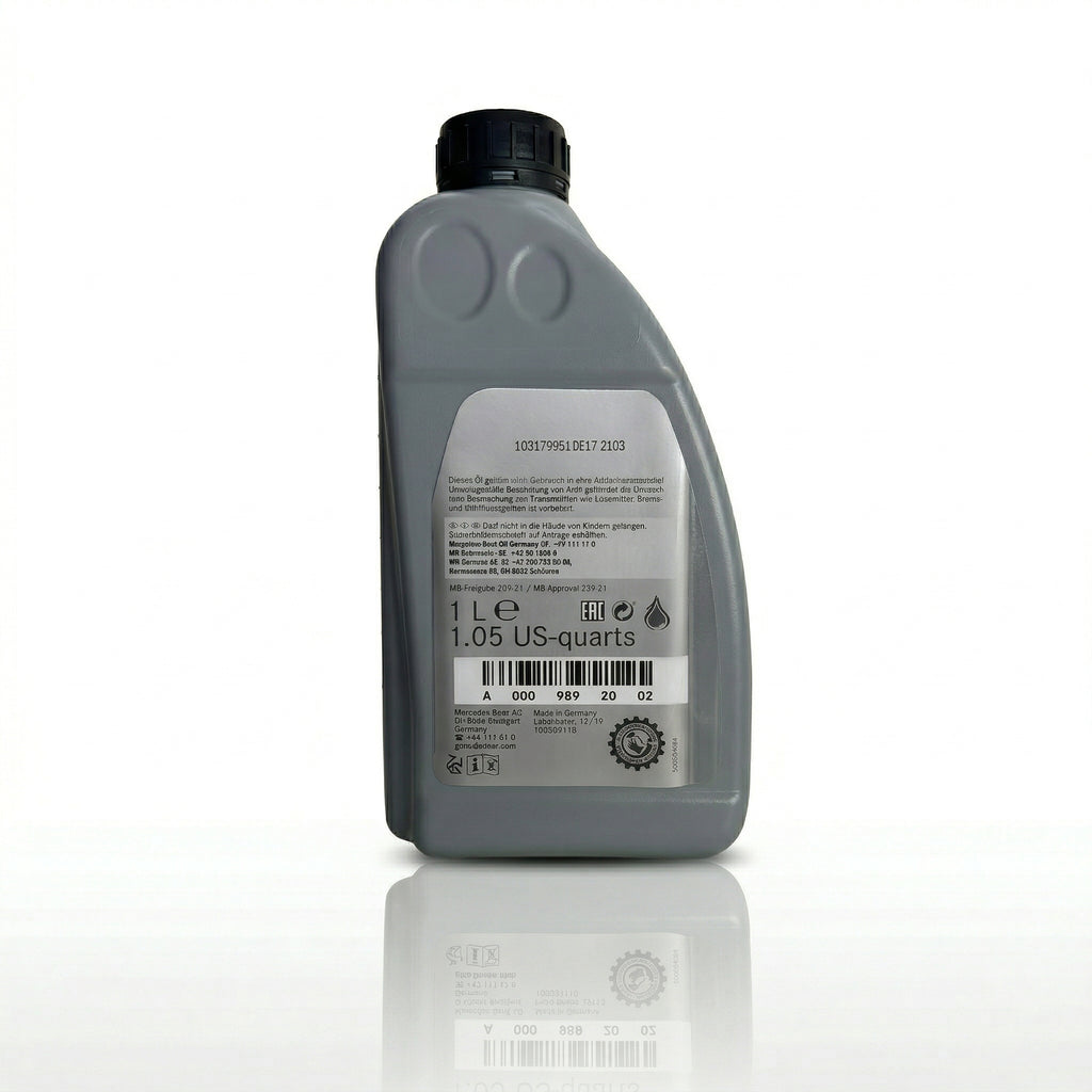 Mercedes-Benz Original Getriebeöl MB 239.21 – 1 L Flasche